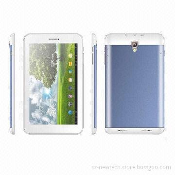 7-inch Android 3G Tablet PCs, MTK8377 Dual Core, 1GB RAM/8GB ROM/IPS Screen/Bluetooth/GPS/TV/FM